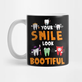 Your Smile Looks Boo Ti Ful Dental Assistant Halloween Mug